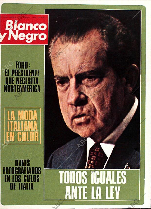BLANCO Y NEGRO MADRID 17-08-1974 página 1