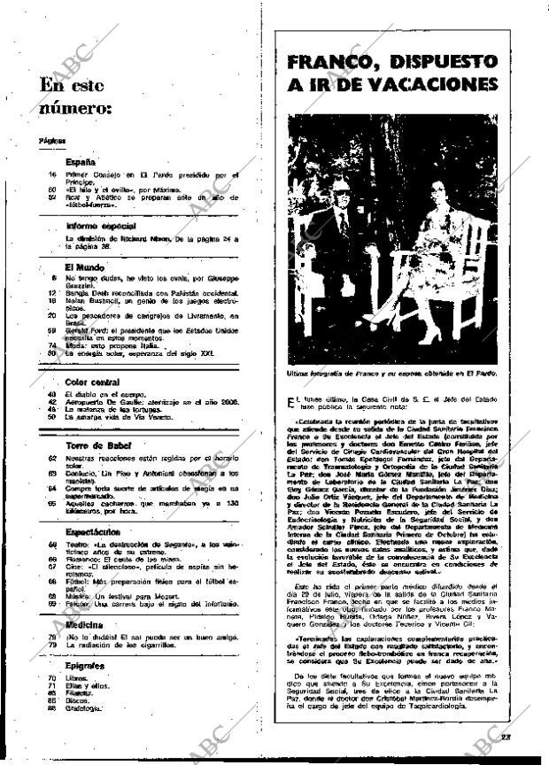 BLANCO Y NEGRO MADRID 17-08-1974 página 23