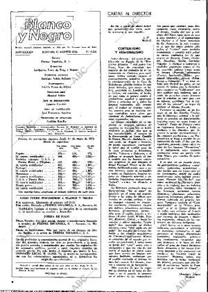 BLANCO Y NEGRO MADRID 17-08-1974 página 4