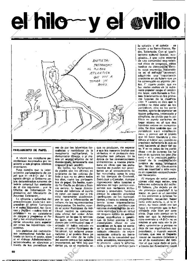 BLANCO Y NEGRO MADRID 17-08-1974 página 60