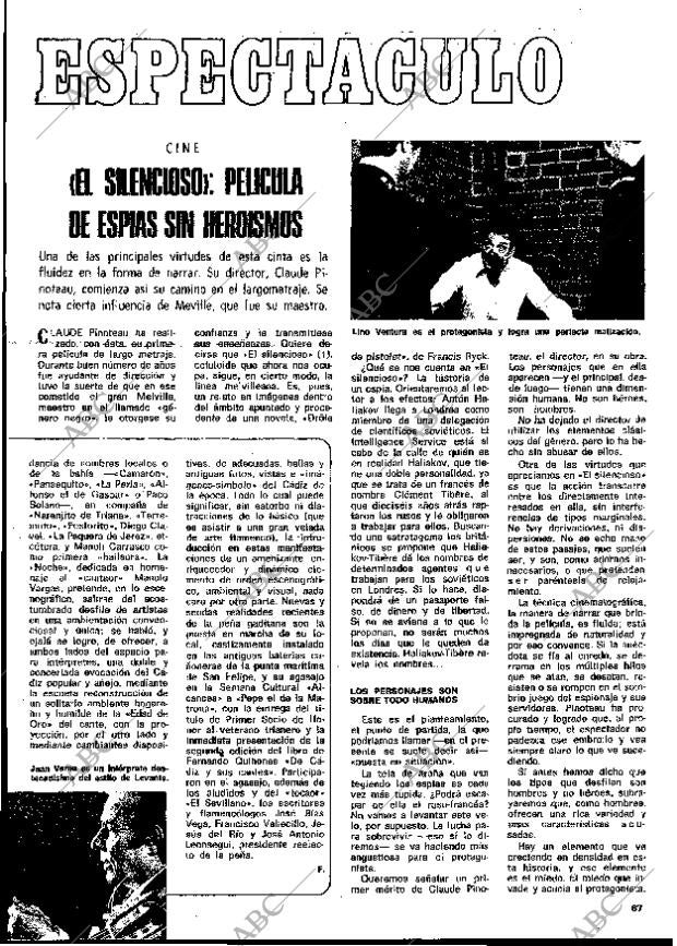 BLANCO Y NEGRO MADRID 17-08-1974 página 67
