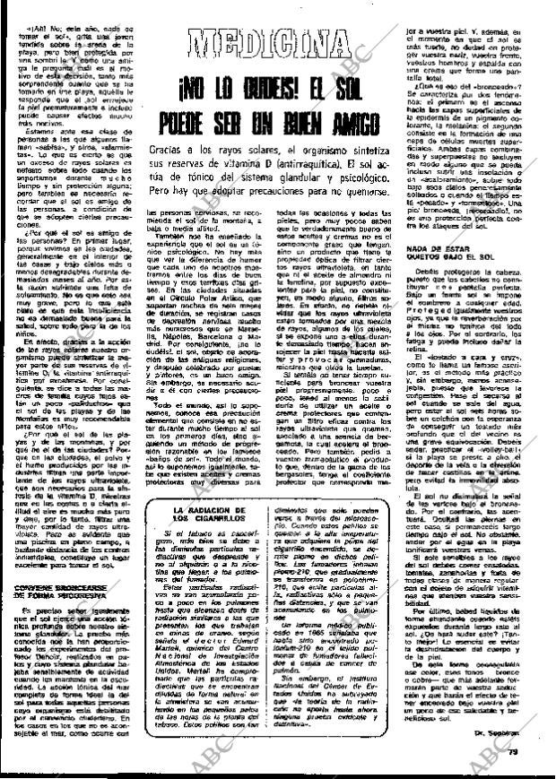 BLANCO Y NEGRO MADRID 17-08-1974 página 79