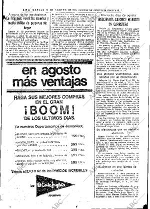 ABC SEVILLA 20-08-1974 página 25