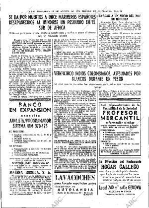ABC MADRID 28-08-1974 página 22