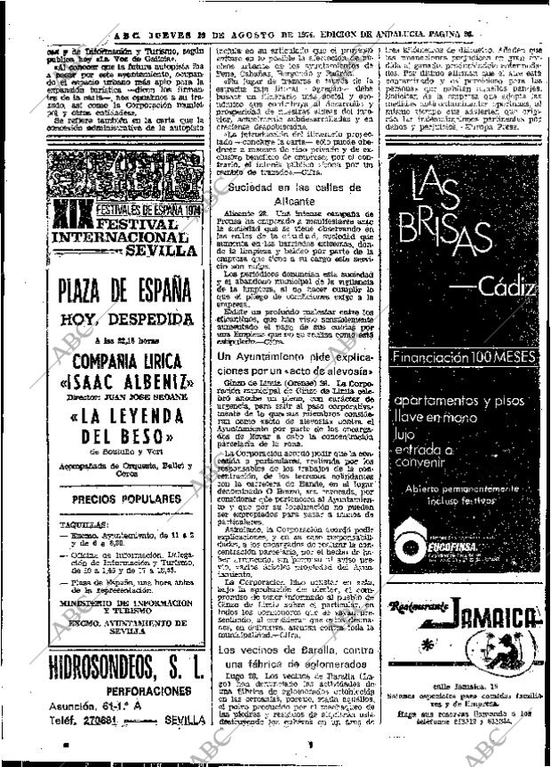 ABC SEVILLA 29-08-1974 página 26