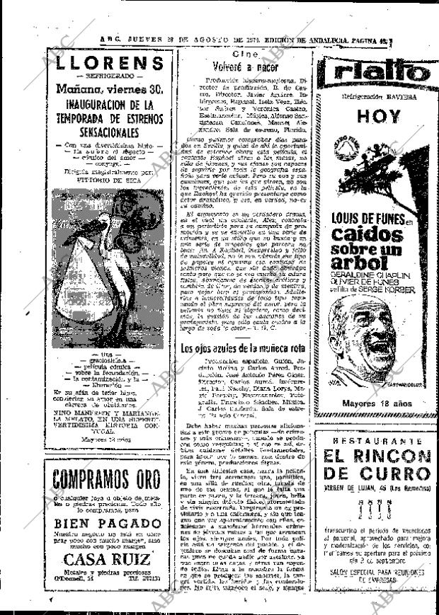 ABC SEVILLA 29-08-1974 página 46