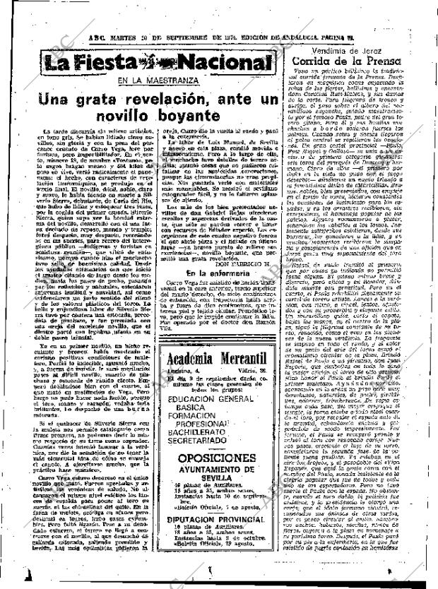 ABC SEVILLA 10-09-1974 página 53