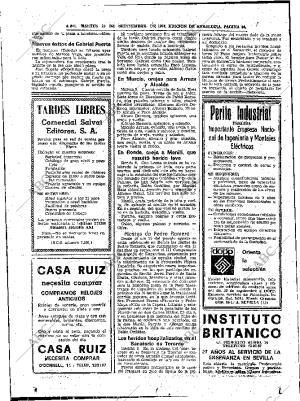 ABC SEVILLA 10-09-1974 página 56