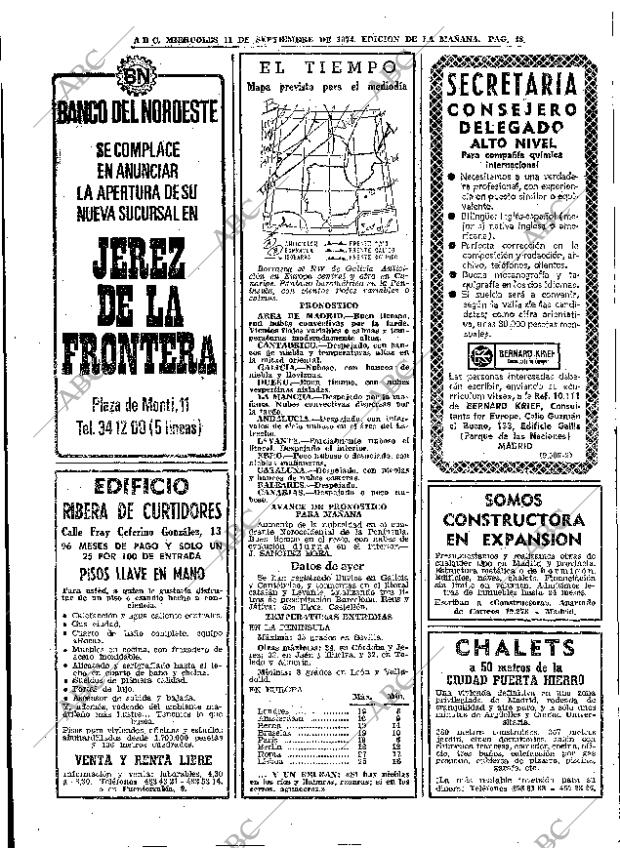 ABC MADRID 11-09-1974 página 48