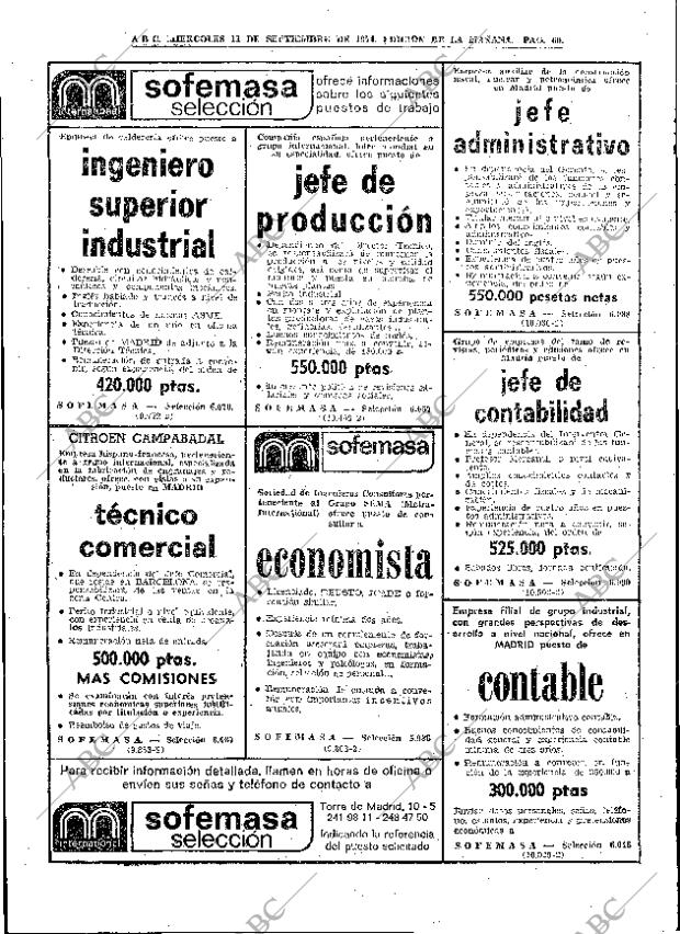 ABC MADRID 11-09-1974 página 60