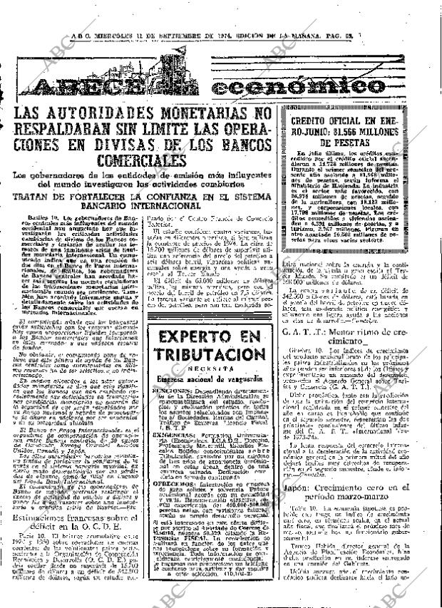 ABC MADRID 11-09-1974 página 65