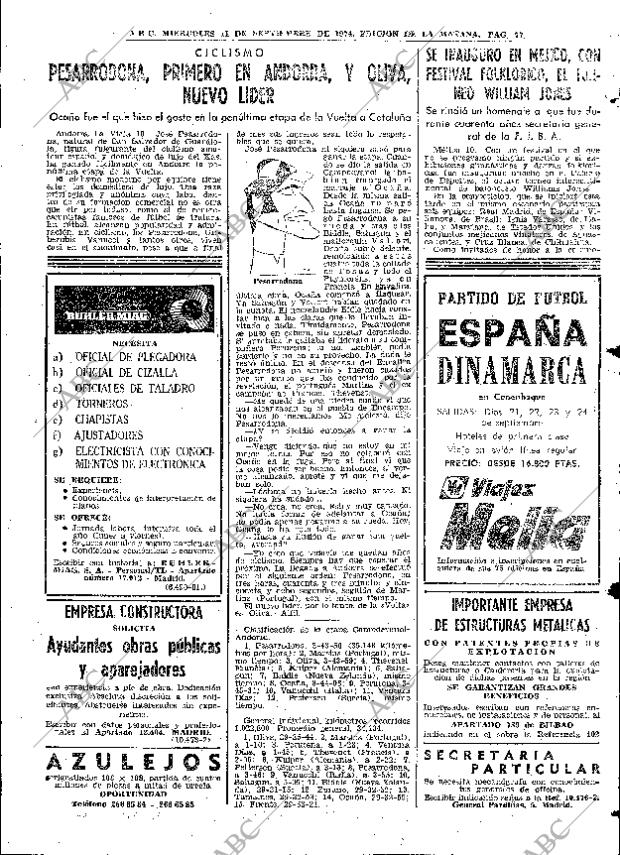 ABC MADRID 11-09-1974 página 77