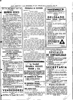ABC MADRID 11-09-1974 página 96