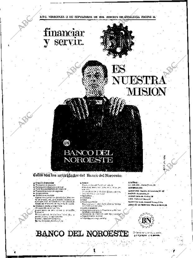 ABC SEVILLA 11-09-1974 página 34