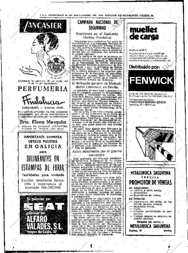 ABC SEVILLA 11-09-1974 página 36