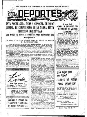 ABC SEVILLA 11-09-1974 página 43