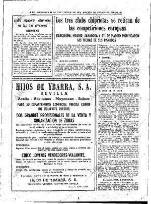 ABC SEVILLA 11-09-1974 página 45