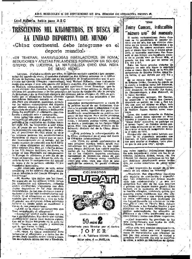 ABC SEVILLA 11-09-1974 página 47