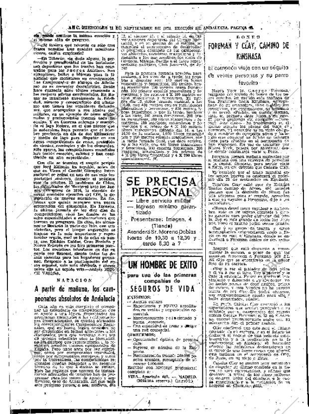 ABC SEVILLA 11-09-1974 página 48