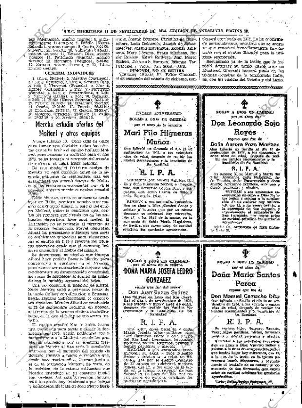 ABC SEVILLA 11-09-1974 página 50