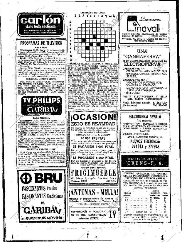 ABC SEVILLA 11-09-1974 página 62