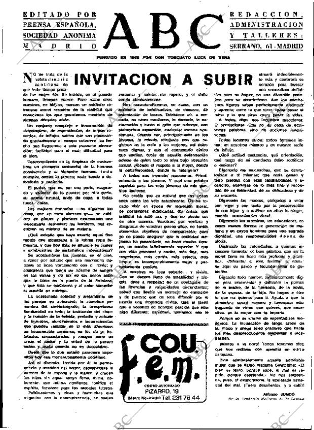 ABC MADRID 20-09-1974 página 3