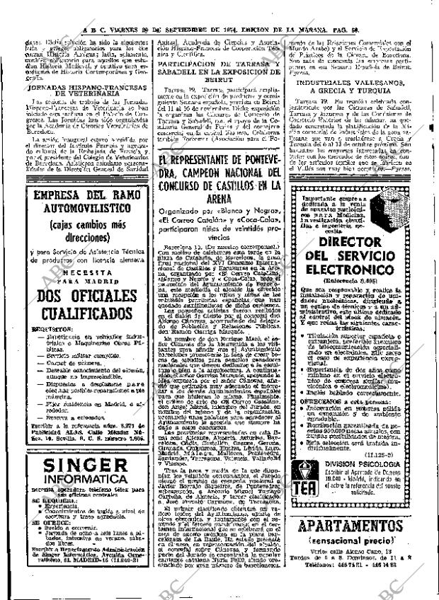 ABC MADRID 20-09-1974 página 50