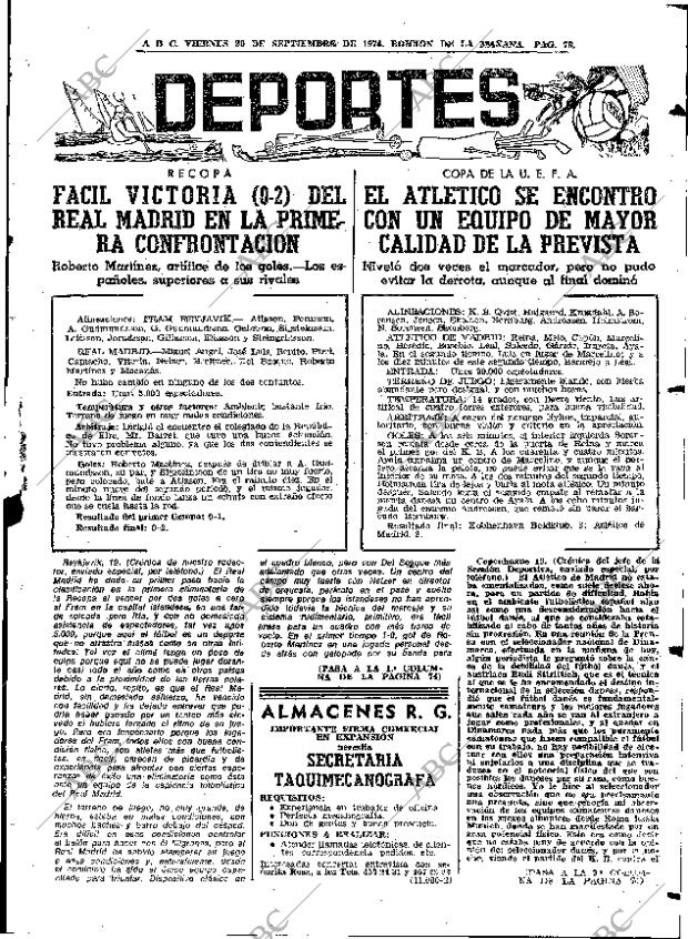 ABC MADRID 20-09-1974 página 73