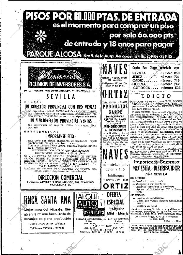 ABC SEVILLA 20-09-1974 página 76