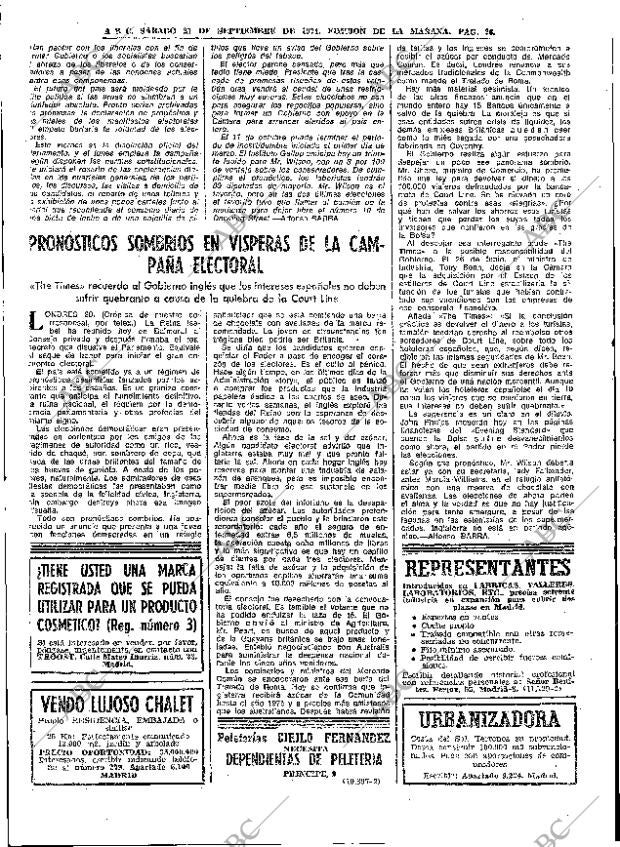 ABC MADRID 21-09-1974 página 26