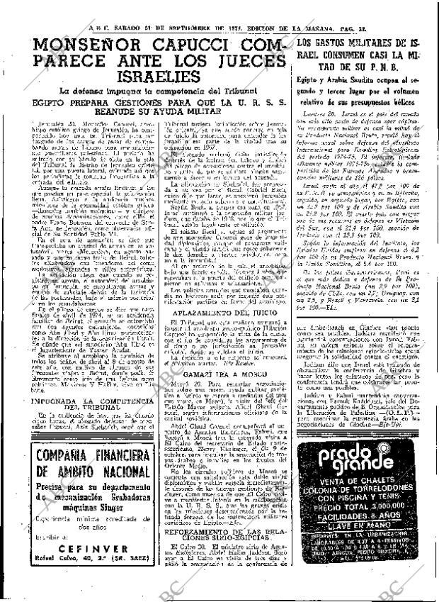 ABC MADRID 21-09-1974 página 33