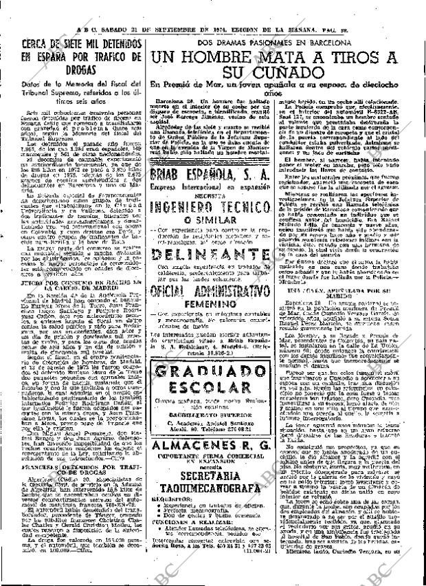 ABC MADRID 21-09-1974 página 39