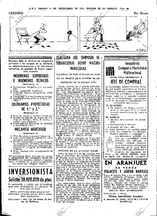 ABC MADRID 21-09-1974 página 60