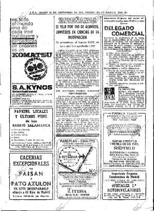 ABC MADRID 21-09-1974 página 61