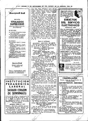 ABC MADRID 21-09-1974 página 64