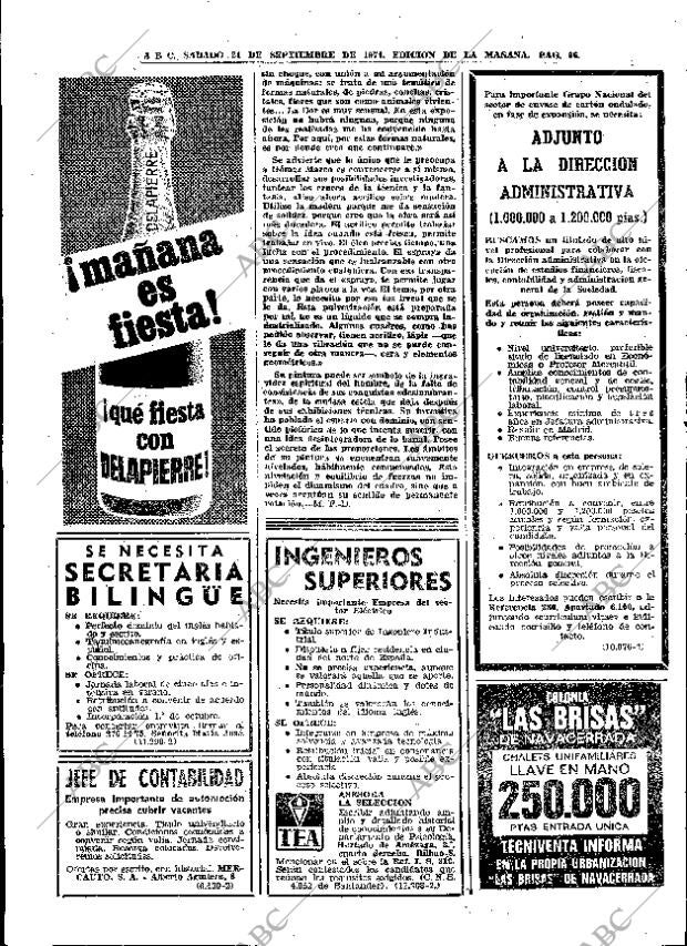 ABC MADRID 21-09-1974 página 66