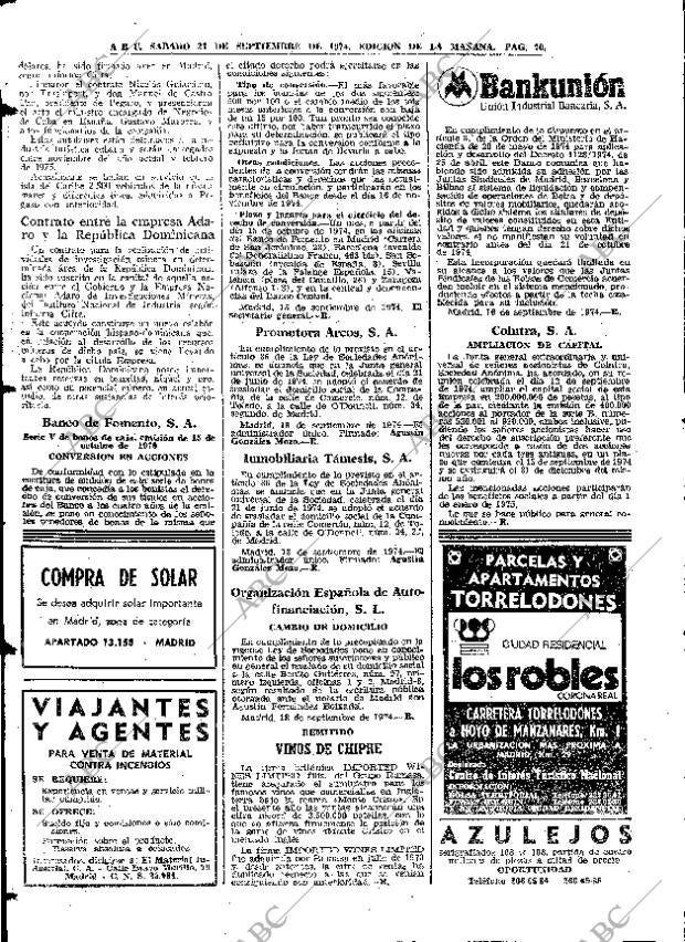 ABC MADRID 21-09-1974 página 70