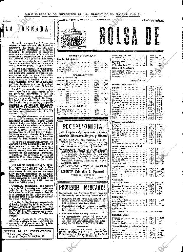 ABC MADRID 21-09-1974 página 72