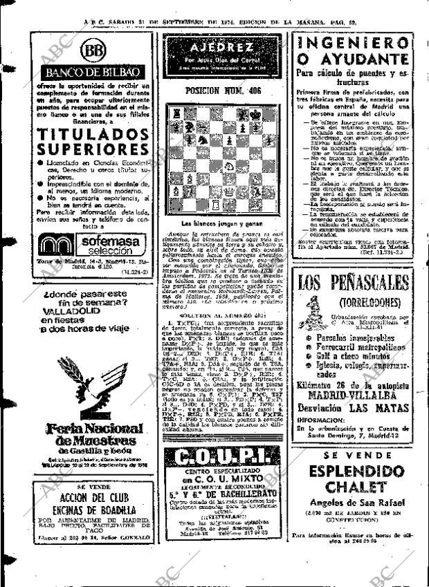 ABC MADRID 21-09-1974 página 82