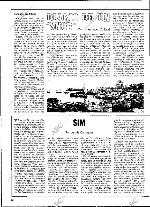 BLANCO Y NEGRO MADRID 21-09-1974 página 62