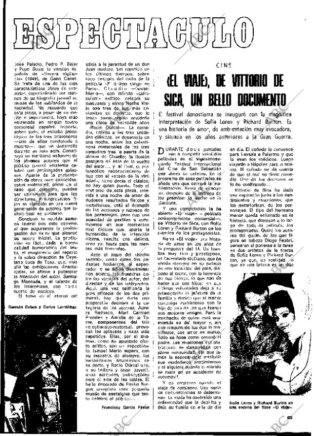 BLANCO Y NEGRO MADRID 21-09-1974 página 65