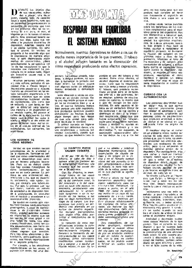 BLANCO Y NEGRO MADRID 21-09-1974 página 79