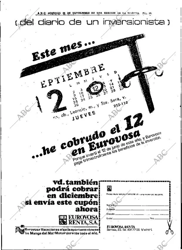 ABC MADRID 22-09-1974 página 24