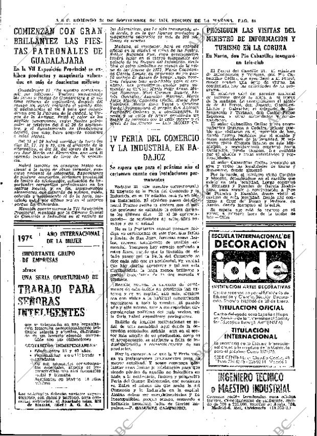 ABC MADRID 22-09-1974 página 29