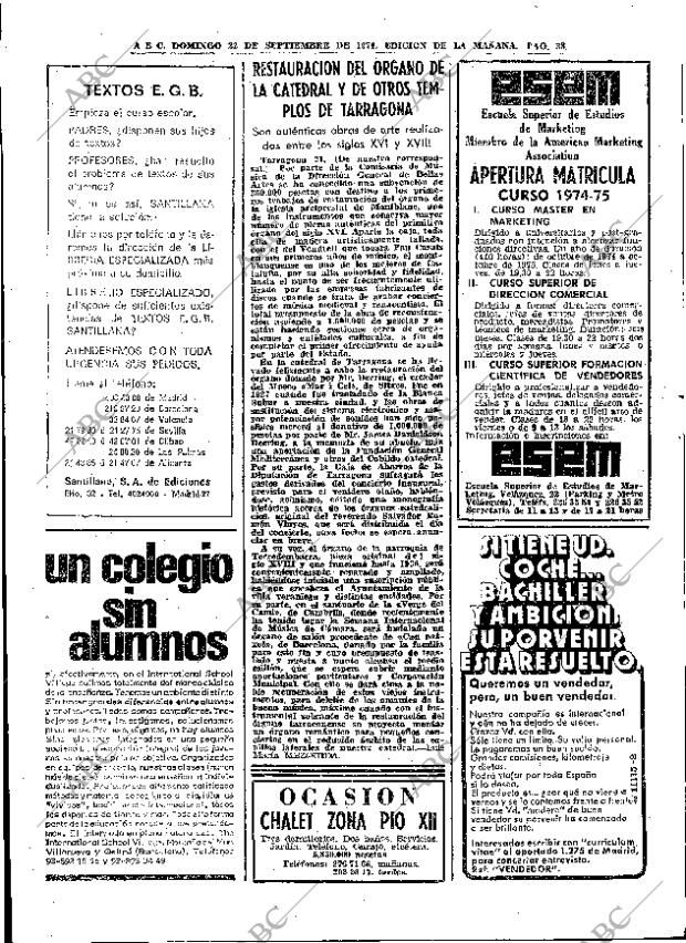 ABC MADRID 22-09-1974 página 32