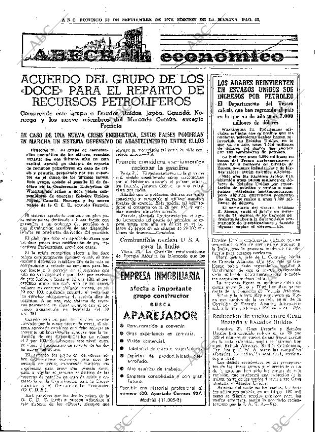 ABC MADRID 22-09-1974 página 47