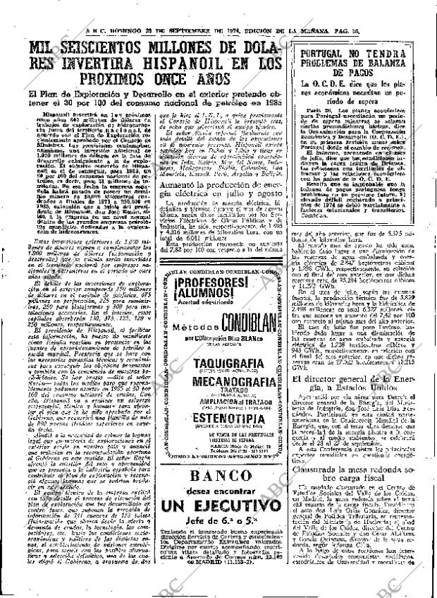 ABC MADRID 22-09-1974 página 49