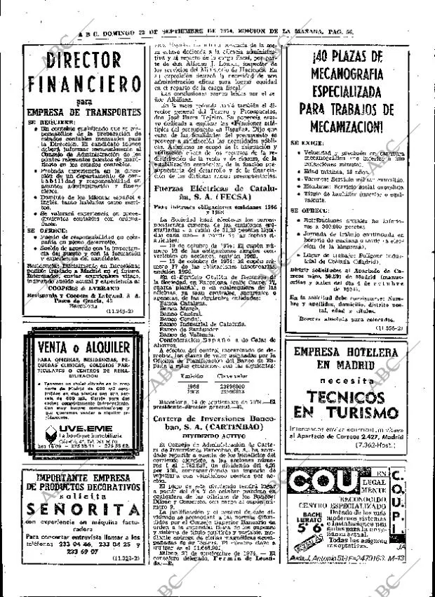 ABC MADRID 22-09-1974 página 50