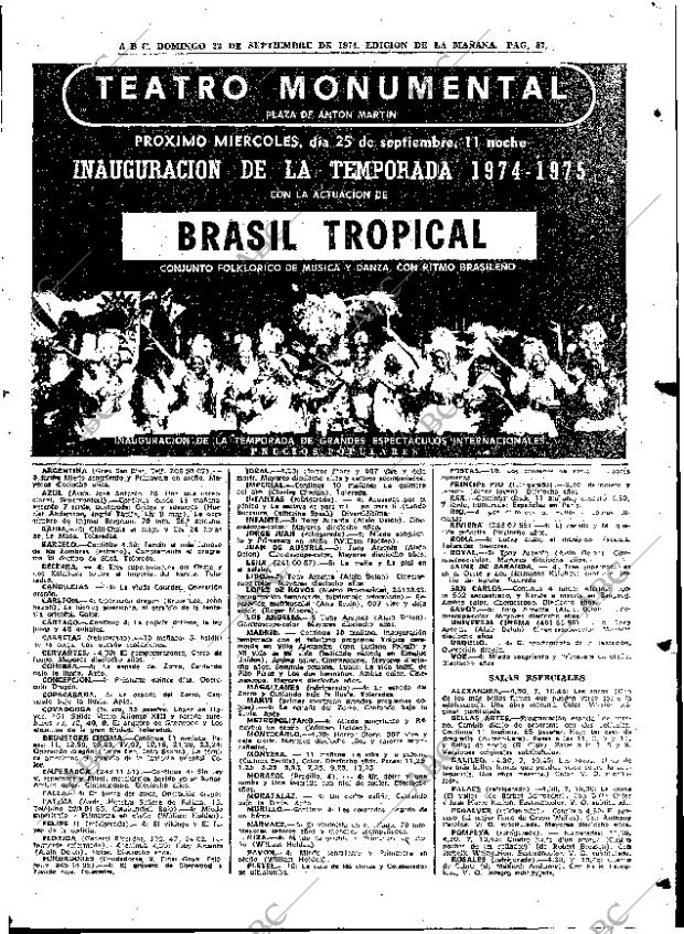 ABC MADRID 22-09-1974 página 81