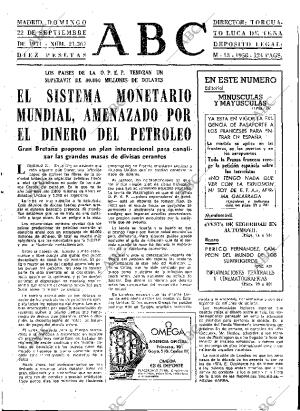 ABC MADRID 22-09-1974 página 9